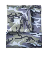 BP78C Port & Company  Core Fleece Camo Sweatshirt Blanket.