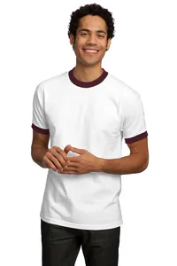 PC61R Port & Company  - Ringer T-Shirt.