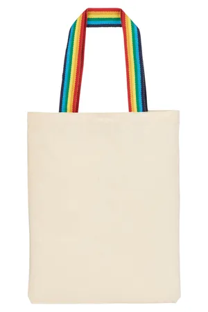 TO105 Prime Line b.free Rainbow Pride Recycled Cotton Tote Bag