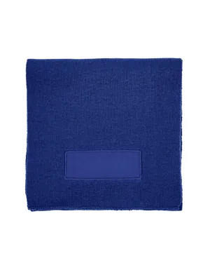 AP501 Prime Line Acrylic Knit Scarf With Patch