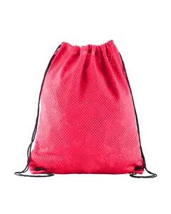 BG116 Prime Line Sports Jersey Mesh Drawstring Backpack