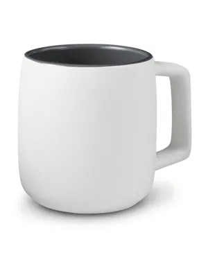 CM113 Prime Line 15oz Geo Square Handle Ceramic Mug