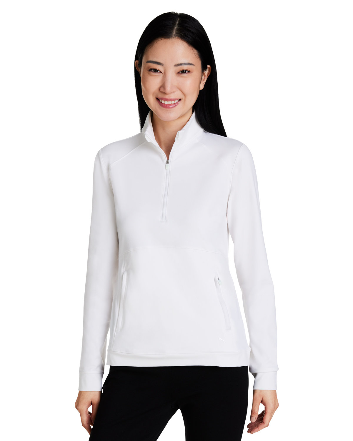 535516 Puma Ladies Cloudspun Rockaway Quarter-Zip