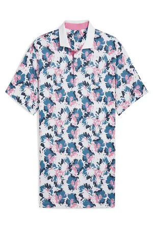 626991 Puma Mens Pique Borrego Polo