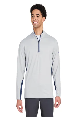 PG410 Puma Mens Mesa Stripe Quarter-Zip
