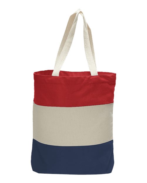 Q125900 Q-Tees 11L Tri-Color Tote