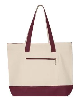 Q1300 Q-Tees 19L Zippered Tote
