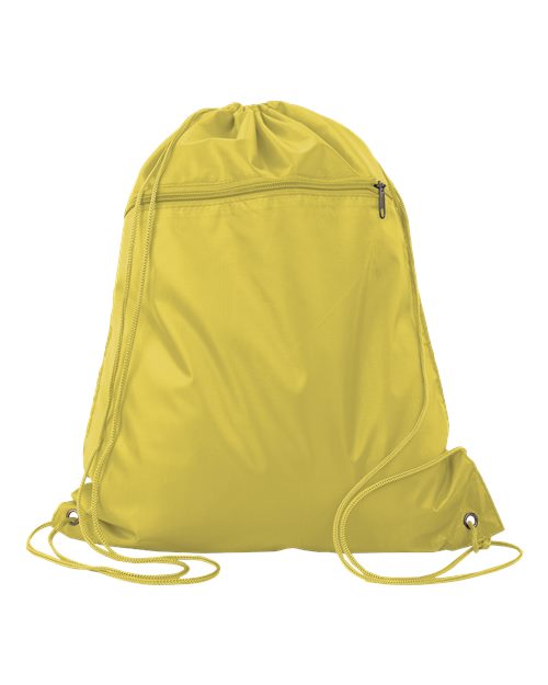 Q135200 Q-Tees Polyester Cinchpack