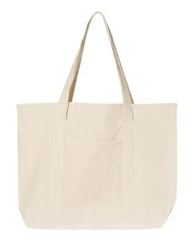 Q1500 Q-Tees 34.6L Large Canvas Deluxe Tote