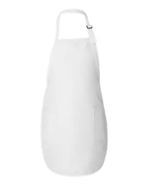 Q4350 Q-Tees Full-Length Apron with Pockets
