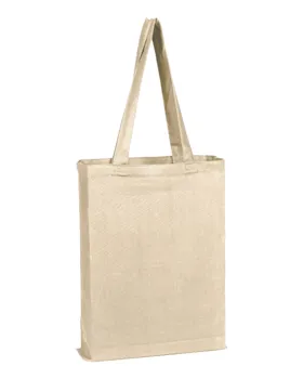 Q800GS Q-Tees Canvas Gusset Promotional Tote
