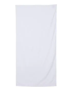 QV3060 Q-Tees Velour Beach Towel