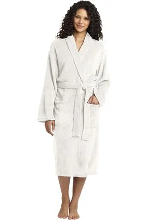 R102 Port Authority Plush Microfleece Shawl Collar Robe.