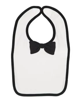 1002 Rabbit Skins Infant Baby Rib Bow Tie Bib
