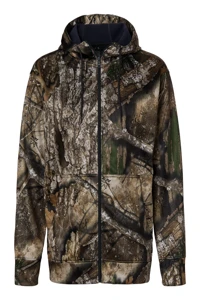 RT5201 RealTree Unisex Performance Full-Zip Hooded Sweatshirt