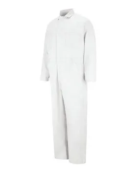 CC16L Red Kap Button-Front Cotton Coverall Long Sizes