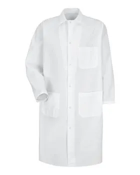 KS62 Red Kap Butcher Coat with Exterior Chest Pocket