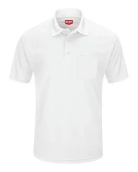 SK98 Red Kap Short Sleeve Performance Knit Pocket Polo SK98 Red Kap Short Sleeve Performance Knit Pocket Polo