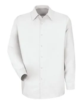 SP16 Red Kap Specialized Pocketless Long Sleeve Workshirt