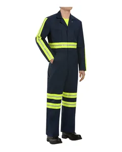 CT10EN Red Kap Enhanced Visibility Action Back Coverall