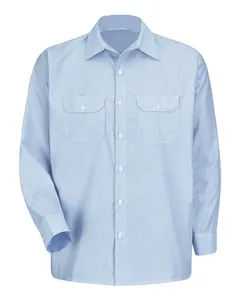 SL50 Red Kap Deluxe Long Sleeve Uniform Shirt