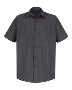 SP20L Red Kap Premium Short Sleeve Work Shirt Long Sizes