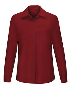 SY31 Red Kap Womens Performance Plus Long Sleeve Shop Shirt with Oilblok Technology