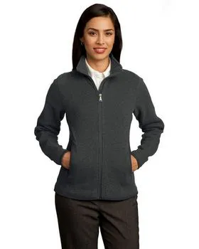 RH55 Red House - Ladies Sweater Fleece Full-Zip Jacket.