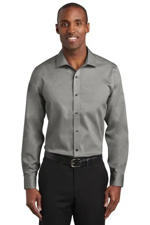 RH620 Red House Slim Fit Pinpoint Oxford Non-Iron Shirt.