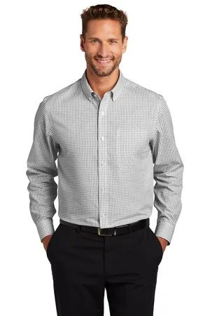 RH85 Red House Open Ground Check Non-Iron Shirt