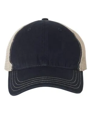 111 Richardson Garment-Washed Trucker Cap