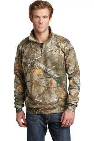RO78Q Russell Outdoors Realtree 1/4-Zip Sweatshirt.