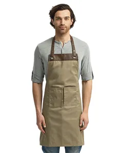 RP123 Artisan Collection by Reprime Espresso Bib Apron
