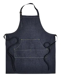 RP126 Artisan Collection by Reprime Unisex Jeans Stitch Denim Bib Apron