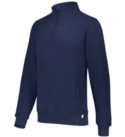 1Z4HBM Russell Athletic Unisex Dri-Power Quarter-Zip Fleece