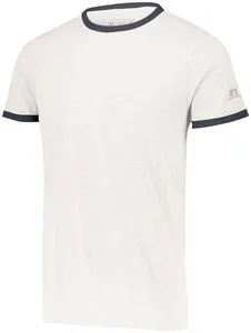 64RTTM Russell Athletic Short Sleeve Ringer T-Shirt