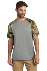 RU151 Russell Outdoors  Realtree Colorblock Performance Tee