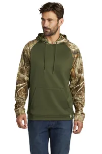 RU451 Russell Outdoors  Realtree Performance Colorblock Pullover Hoodie