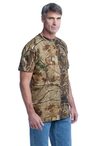 S021R Russell Outdoors ™ - Realtree Explorer 100% Cotton T-Shirt with Pocket.