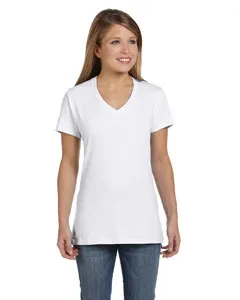 S04V Hanes Perfect-T Women’s V-Neck T-Shirt S04V Hanes Perfect-T Women’s V-Neck T-Shirt