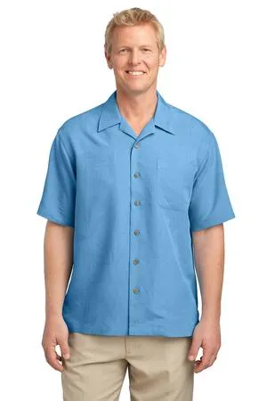 S536 Port Authority Patterned Easy Care Camp Shirt