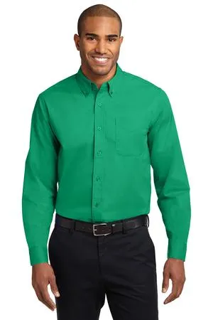 S608ES Port Authority Extended Size Long Sleeve Easy Care Shirt.