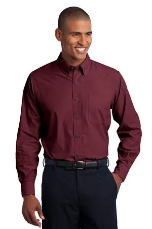 S640 Port Authority Crosshatch Easy Care Shirt.