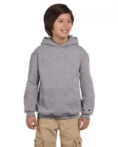S790 Champion Youth Double Dry Eco Pullover Hooded Sweatshirt