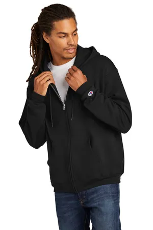S800 Champion Double Dry Eco Full-Zip Hooded Sweatshirt