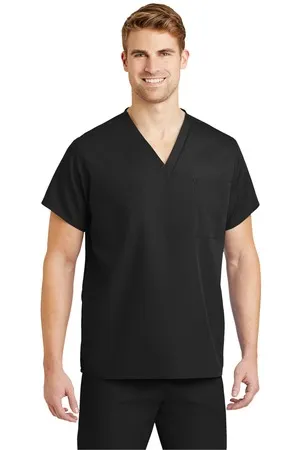 SCRUBTOP CornerStone Unisex V-neck Scrub Top