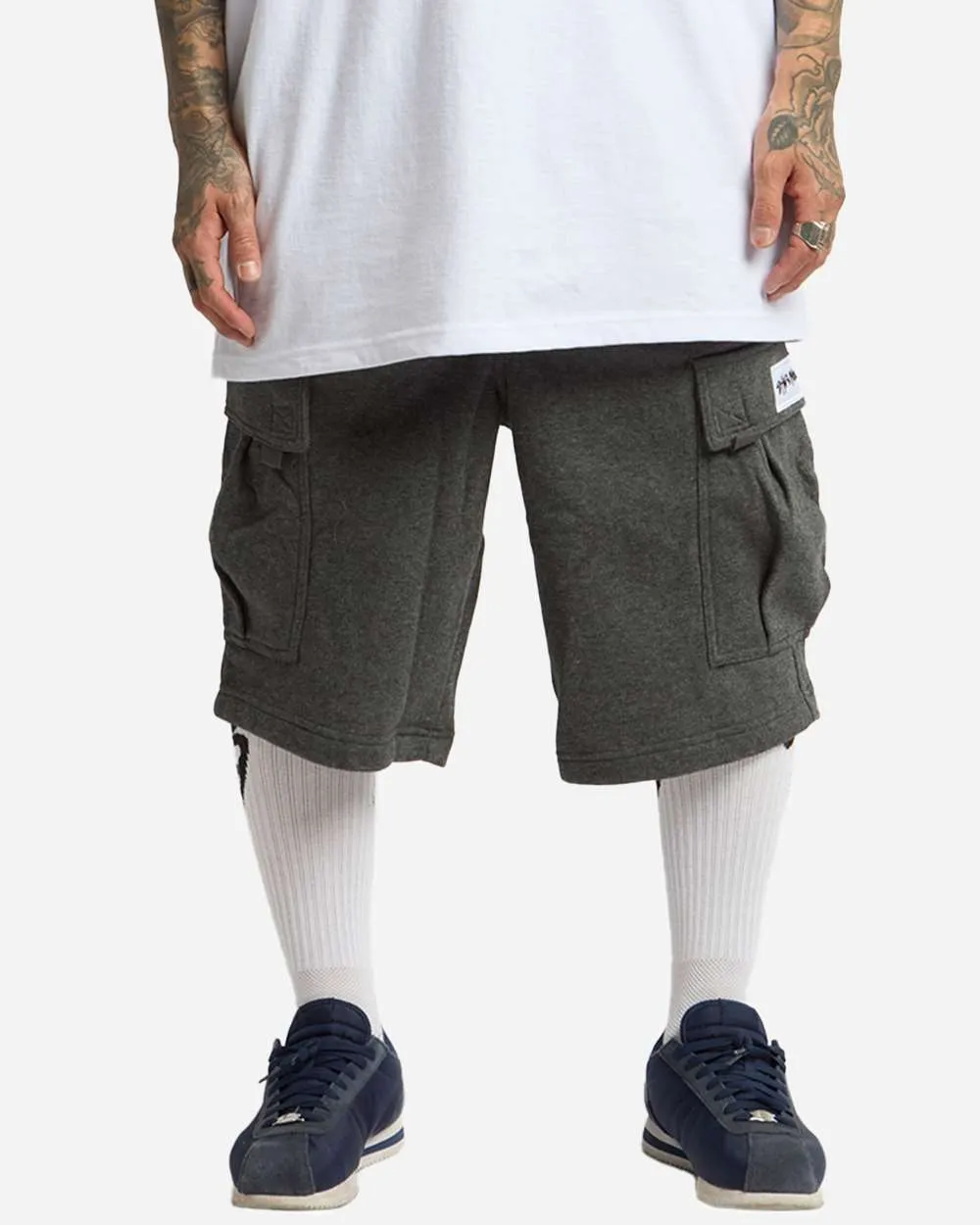 SHFCS Shaka Wear Mens Fleece Cargo Shorts SHFCS Shaka Wear Mens Fleece Cargo Shorts