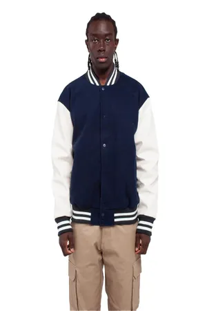 SHLLJ Shaka Wear Mens Letterman Jacket