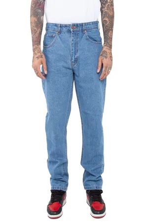 SHRDJ Shaka Wear 12 oz., Raw Denim Straight-Leg Jean Pant