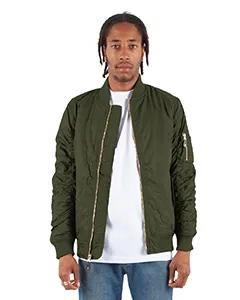 SHBJ Shaka Wear Adult Bomber Jacket